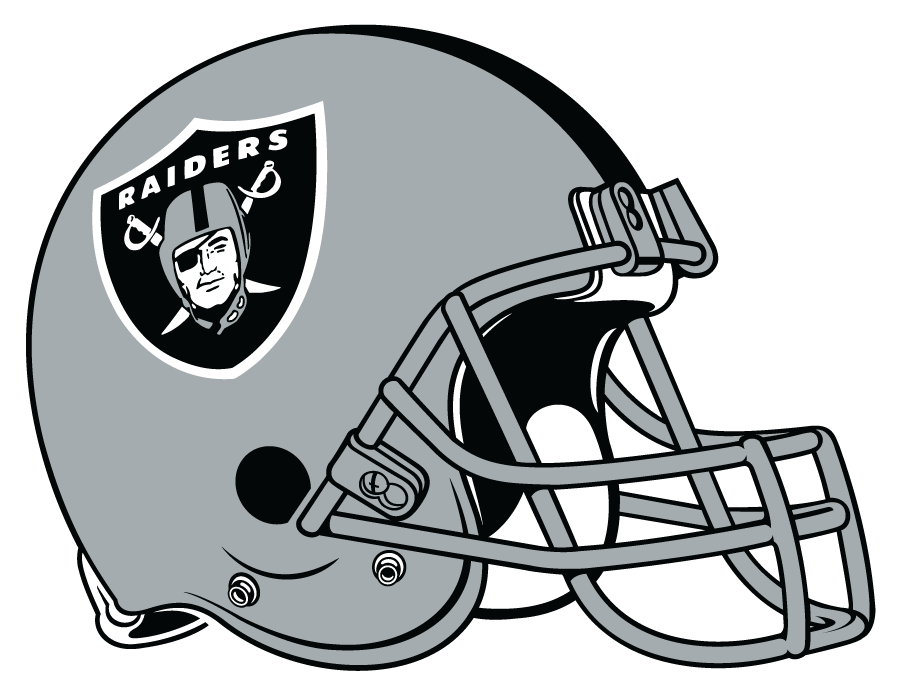 Oakland Raiders 1995-Pres Helmet iron on transfers for T-shirts